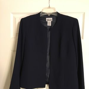 Robbie Lee 3 Piece Navy Skirt Suit